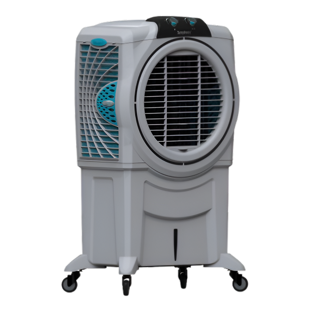 Portable air cooler on a white background